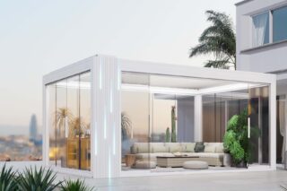 Image The Future of Outdoor Living: OMBRA Smart Solar Pergola