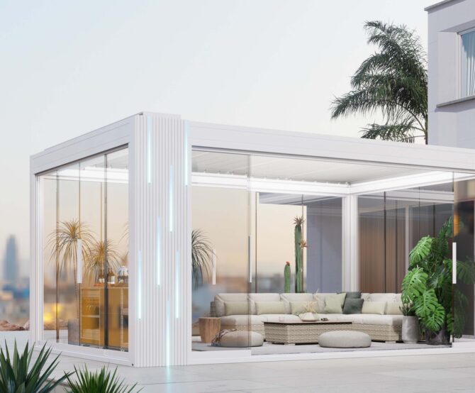 Image The Future of Outdoor Living: OMBRA Smart Solar Pergola