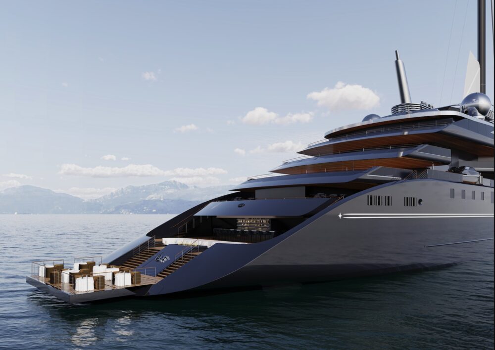 Orient Express Corinthian - to launch May 2026. Courtesy of Maxime D'Angeac.