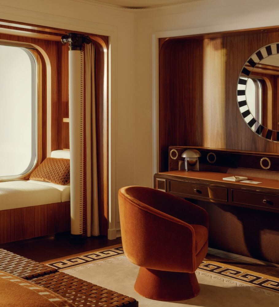 Orient Express Corinthian - to launch May 2026. Courtesy of Maxime D'Angeac.