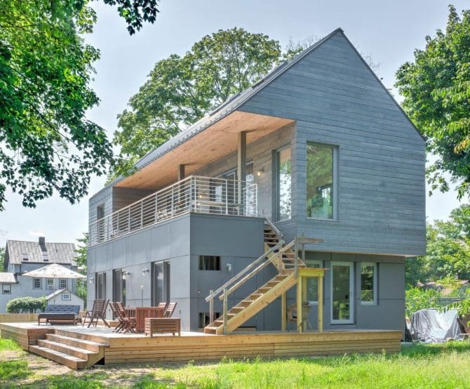 Image Architect Wayne Turett’s Greenport Home + 6 Energy Efficiency Tips for Passive Home Building