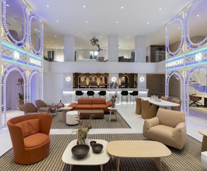 Image MDW: Natuzzi Italia Celebrates New Collection in New Showroom and Protects the Apulian Olive Trees