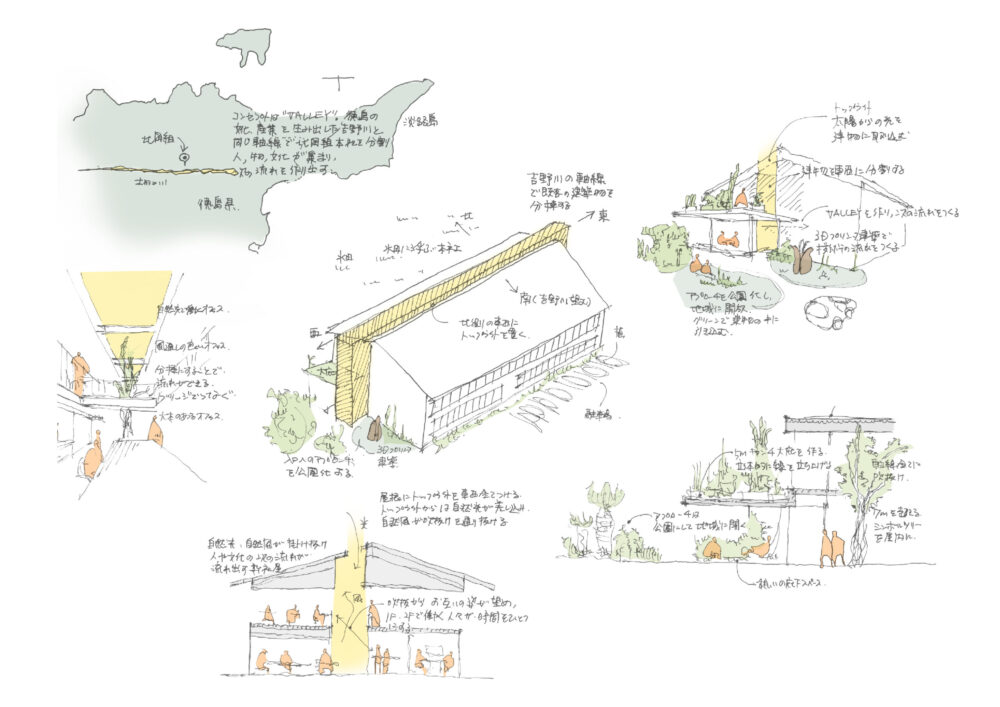 Kitaoka office. Courtesy of Wataru Architects.