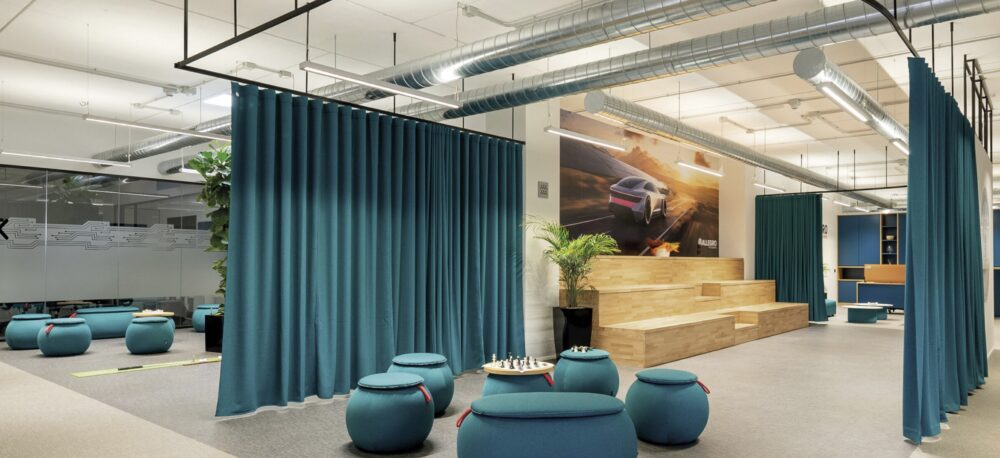Acoustics and Well-being Technologies. Courtsey of Snowsound.