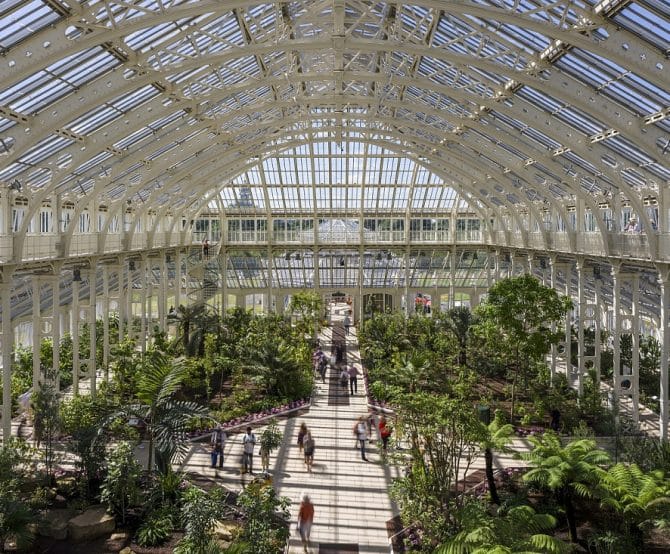 Image Restoring the Victorian-era Temperate House