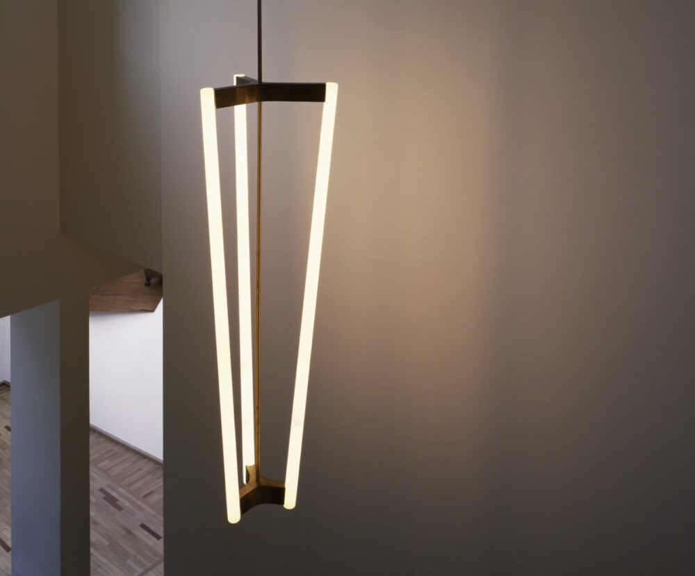 Tube Chandelier. Courtesy of Michael Anastassiades.