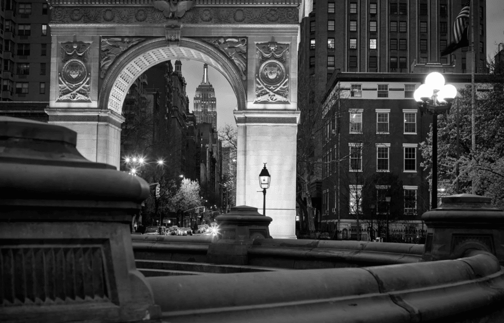 Image Photographing Secret Messages in the Silent Streets of NYC During Lockdown