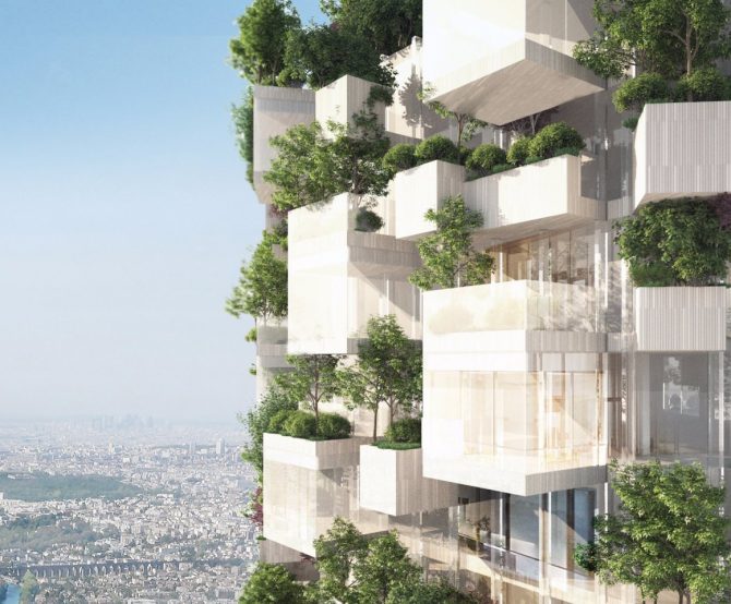 Image Forêt Blanche, a Vertical Forest on the Edge of Paris
