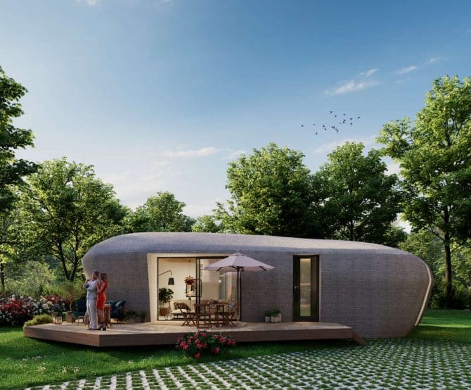 Image Making a 3D-Printed House into a Home
